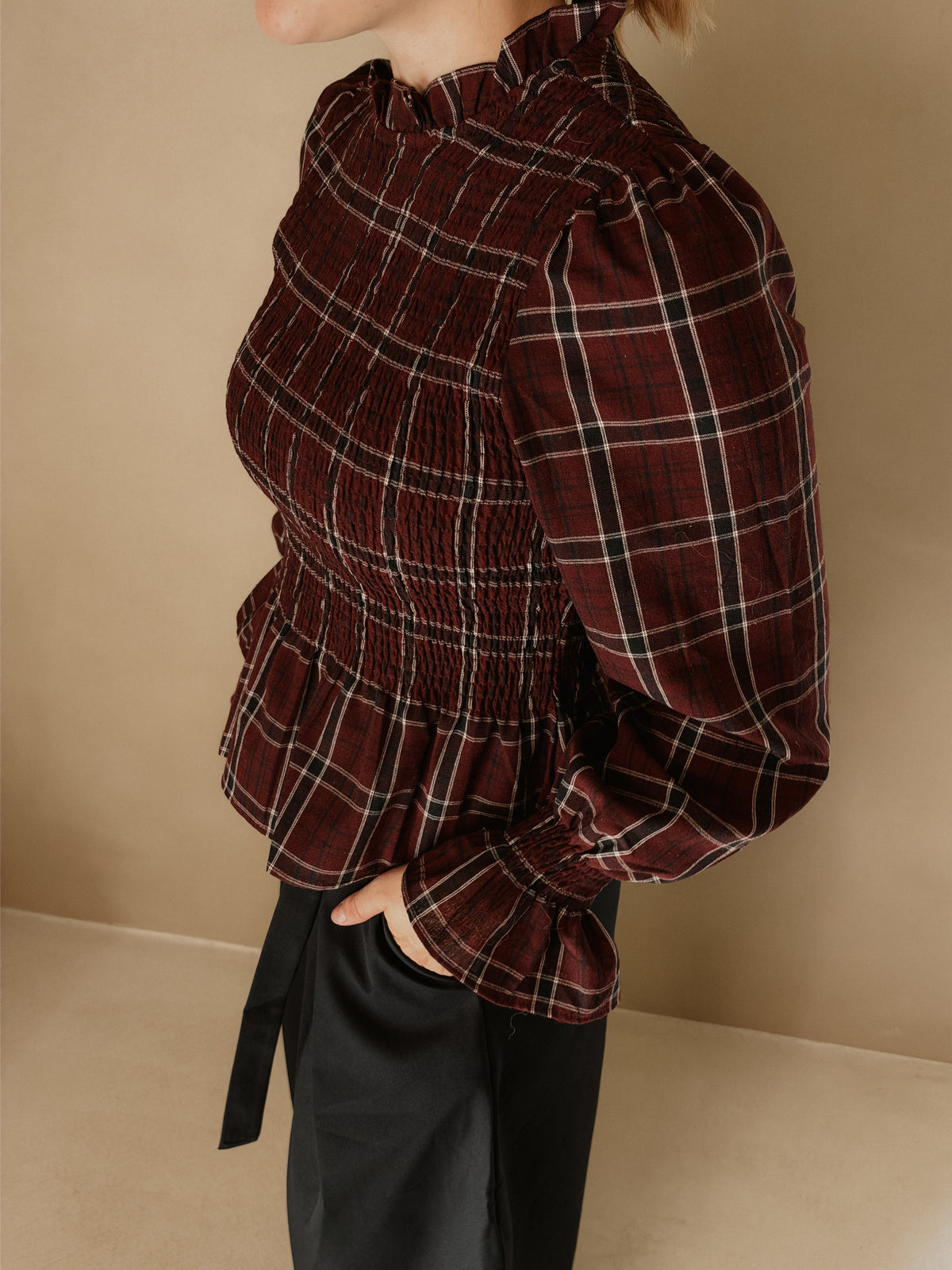 Blouse Mave Bordeaux