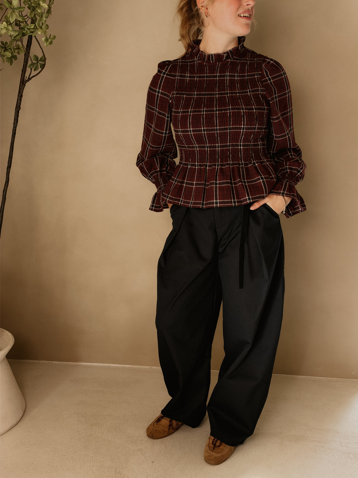 Blouse Mave Bordeaux