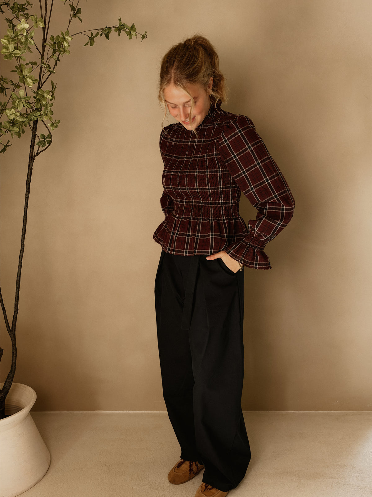 Pantalon Lise Blauw
