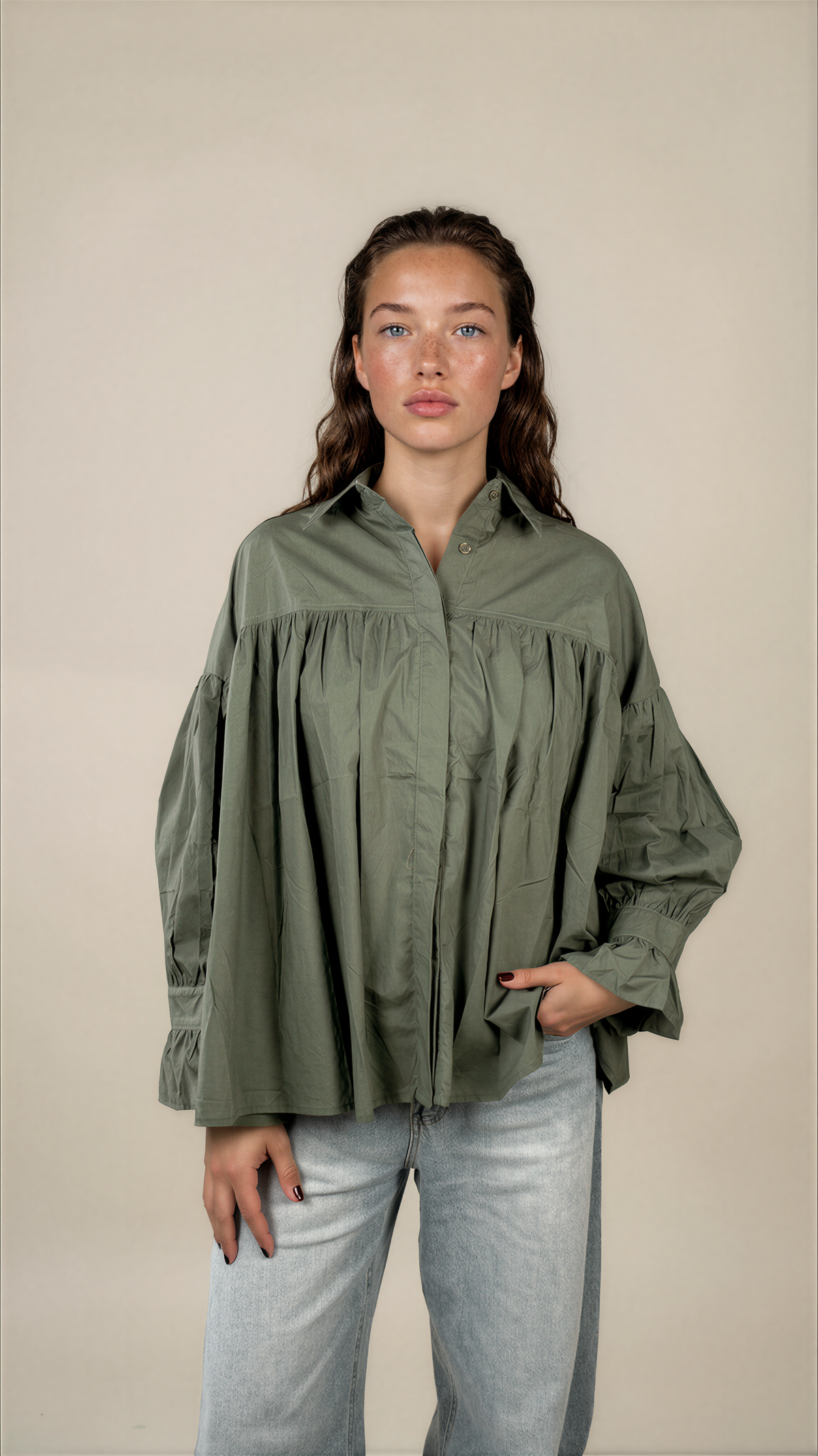 Blouse Liora groen