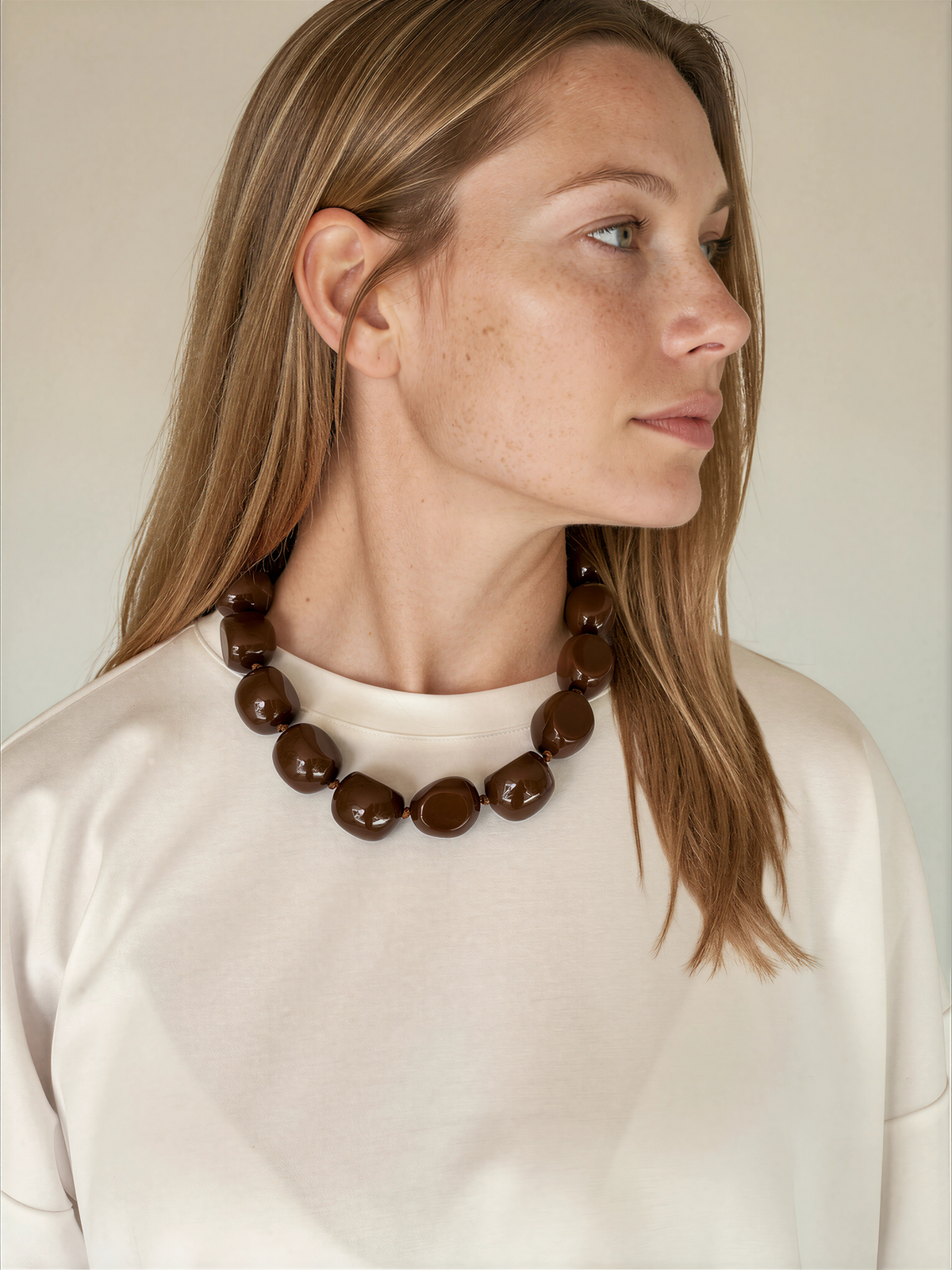 Ketting Nolie Bruin
