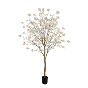 Kunstboom Bloesem roze 220cm