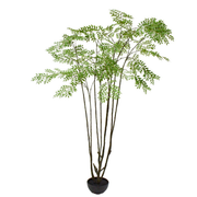 Kunstboom Aralia i/pot groen  240 cm