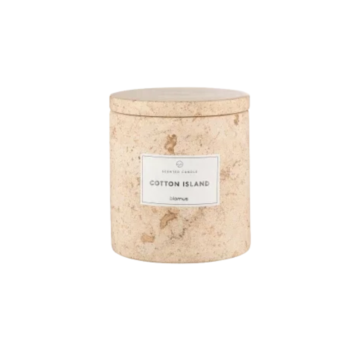 Geurkaars Frabli Travertine L - cotton island