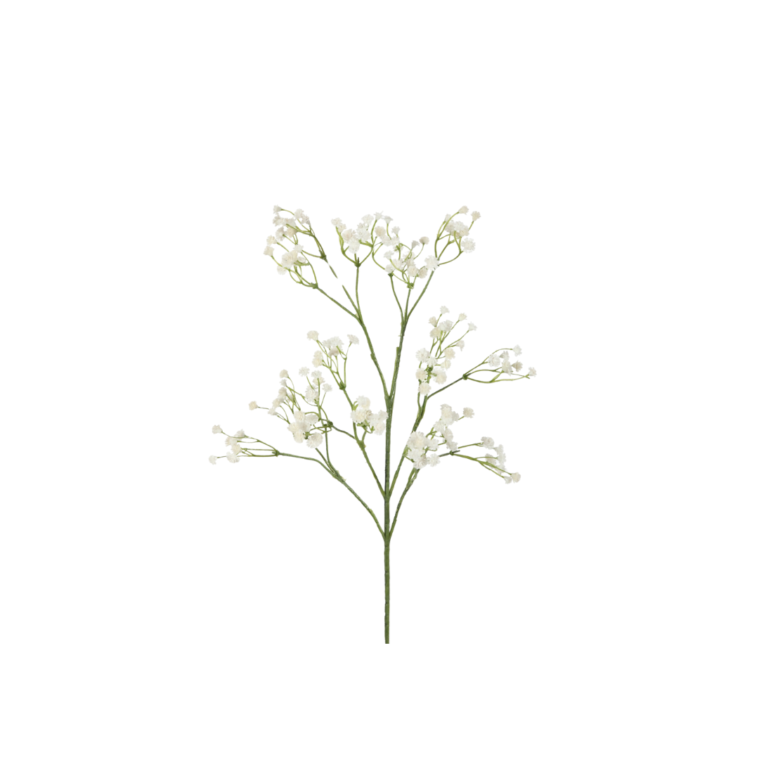 Artificial branch Gypsophilia Spray 64cm - white 