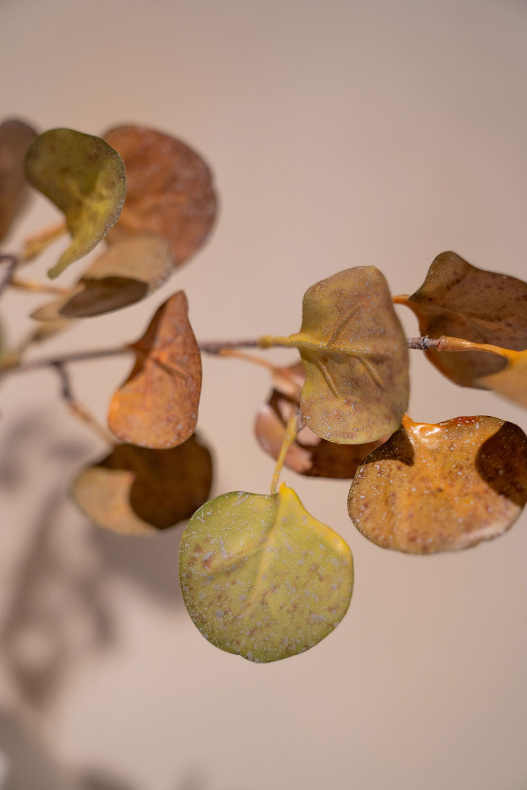 Artificial branch Leaf spray dry look 100 cm green/brown 