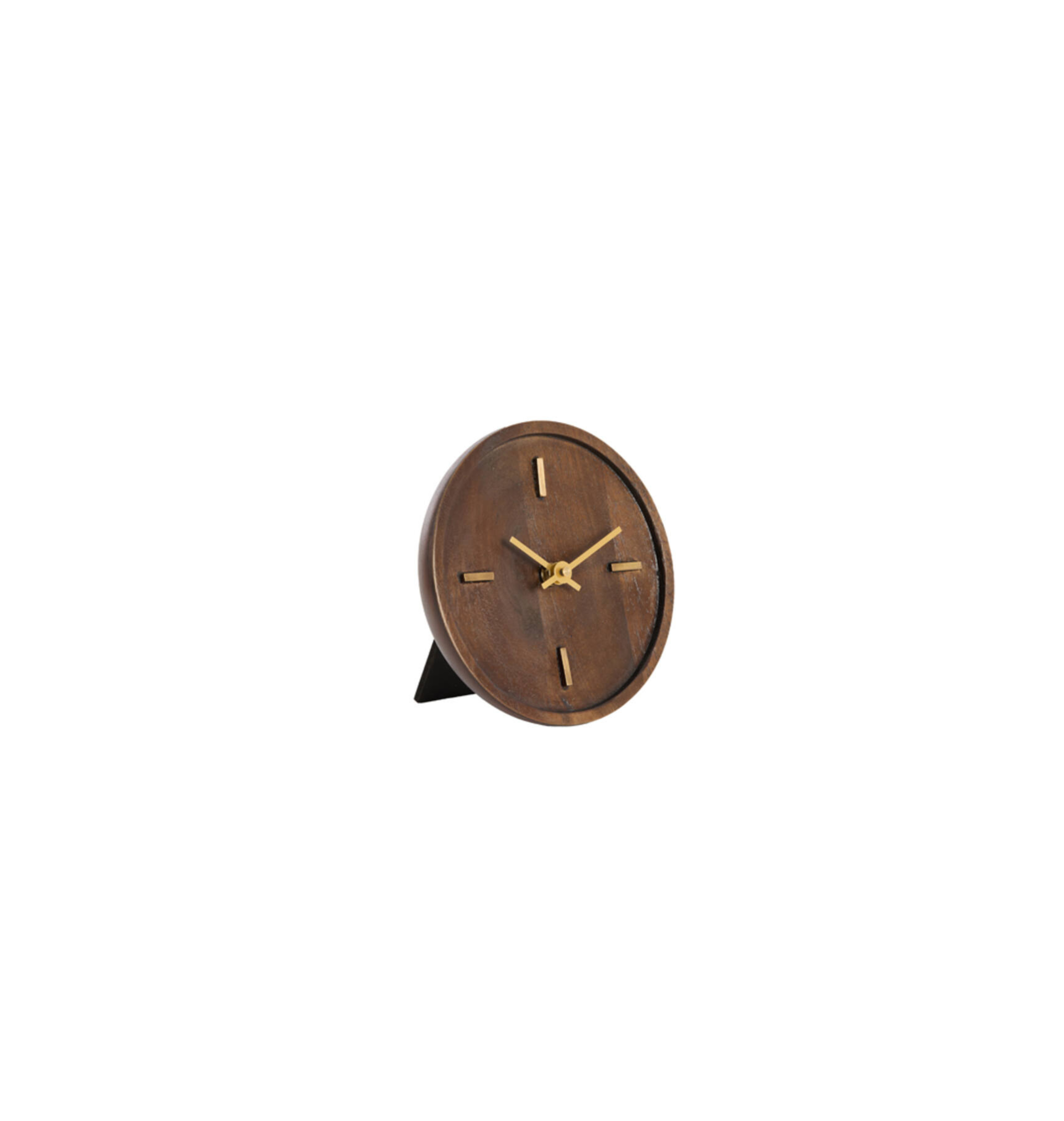 Clock VETI Ø15 cm mango wood 