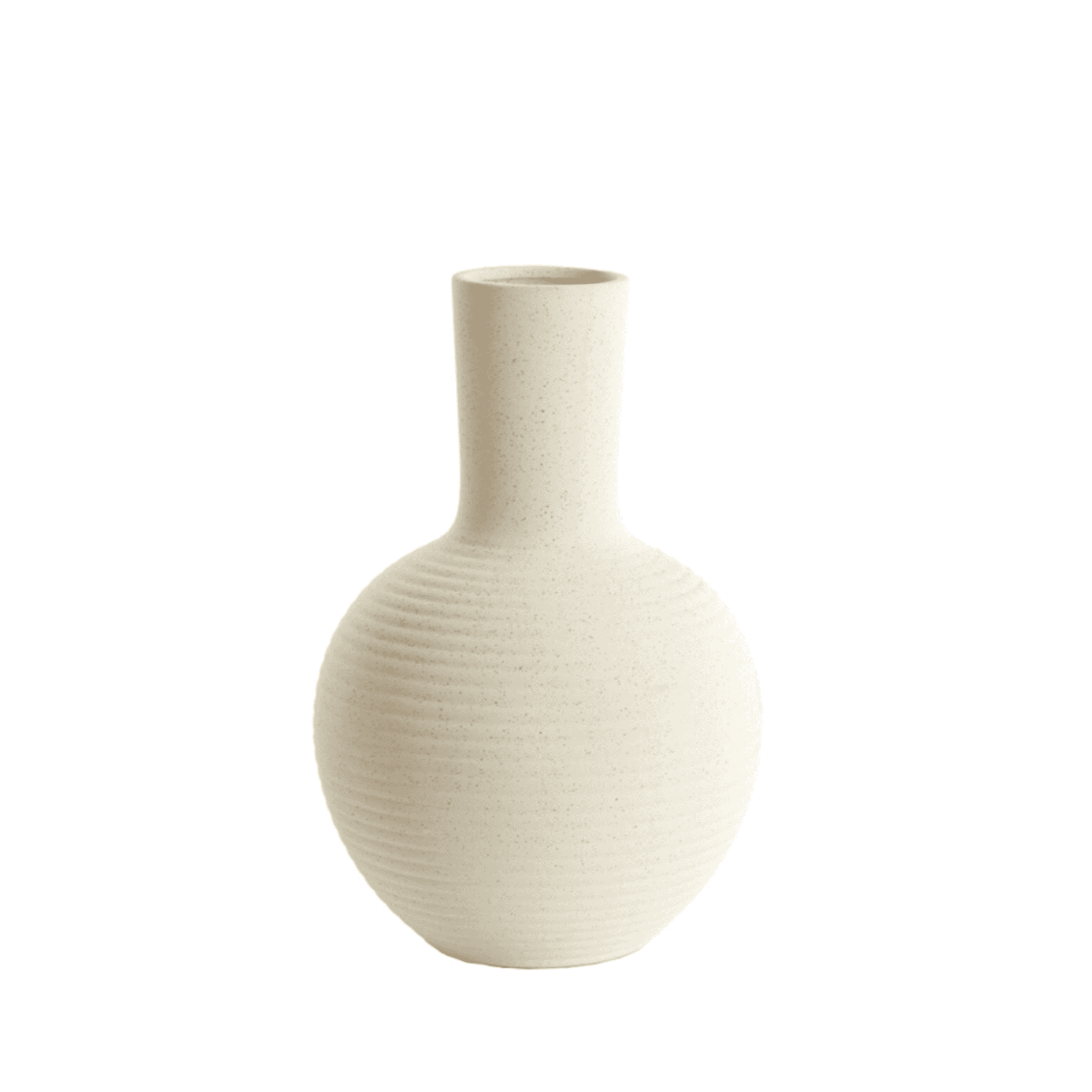 Vase Ulloa M matt cream