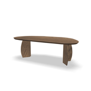 Eettafel June - organisch Ash