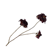 Kunsttak Hortensia Bordeaux 85 cm