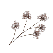 Kunsttak Clematis Bruin 95 cm