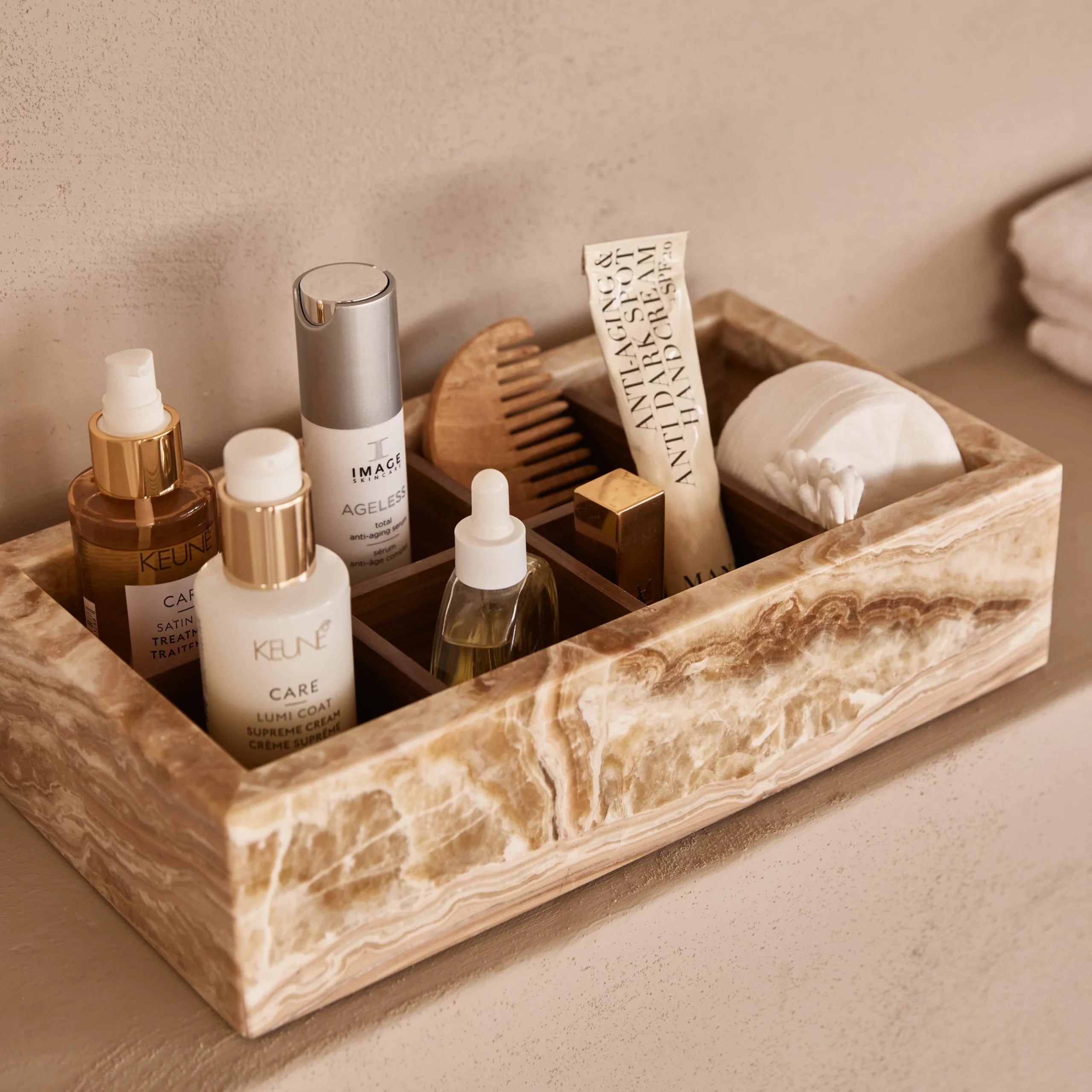 Onyx organizer box 32.5x17.5x8cm