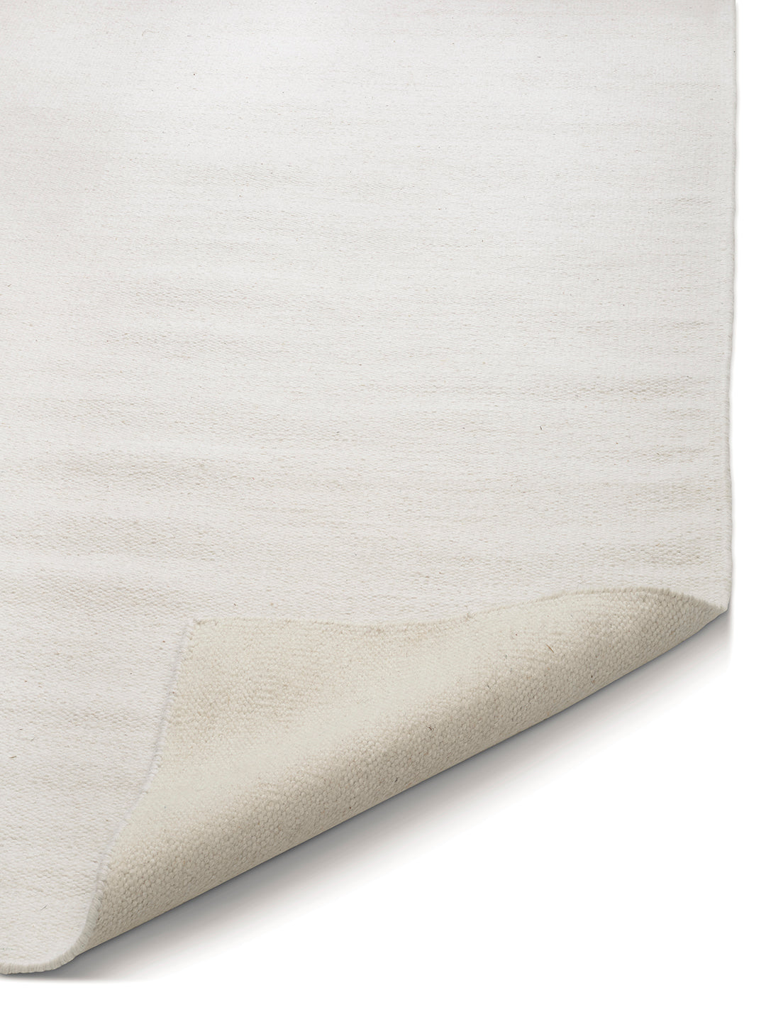 Vloerkleed Runner Plain 80x250 Off-White