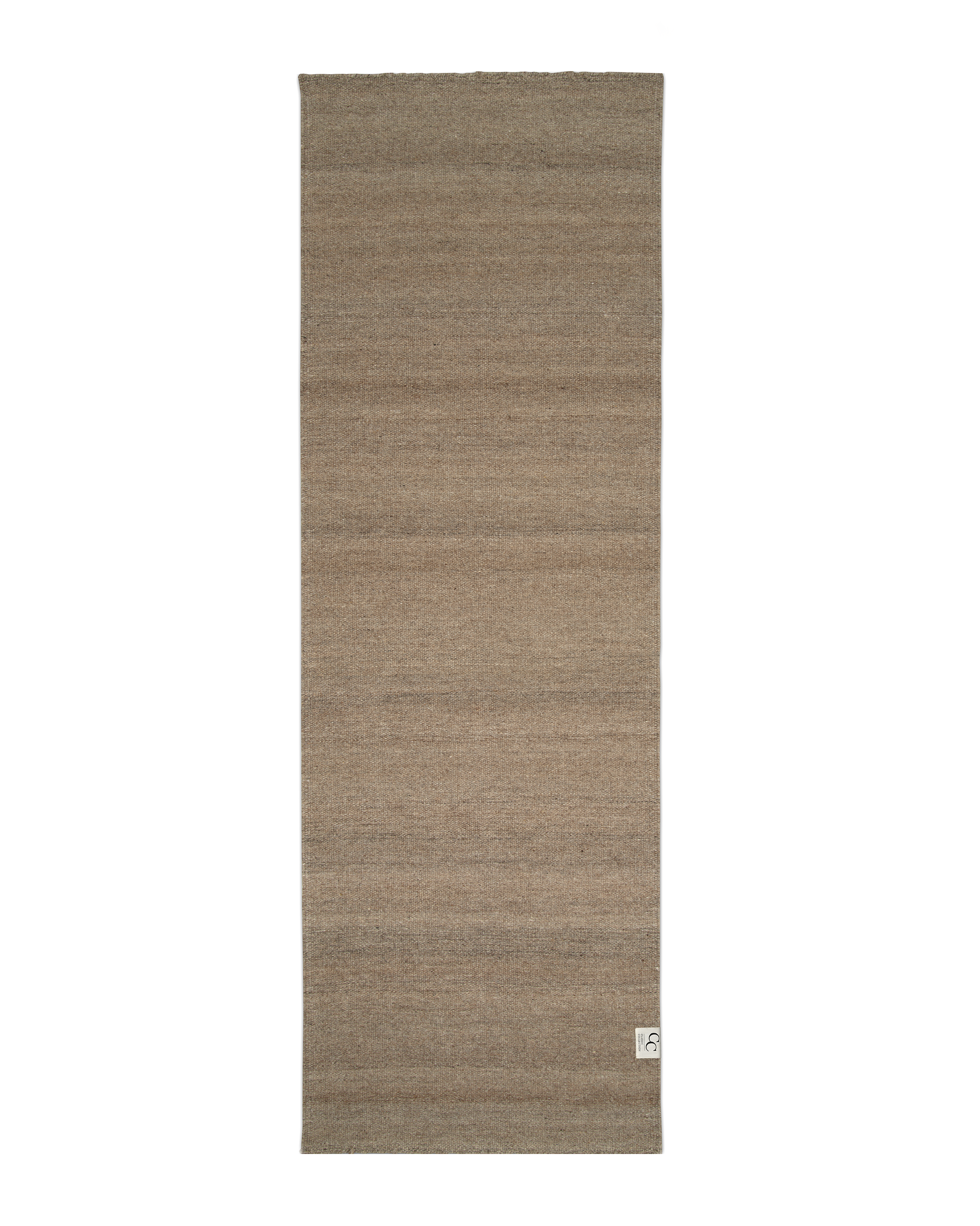 Vloerkleed Runner Plain 80x250 Natural Beige