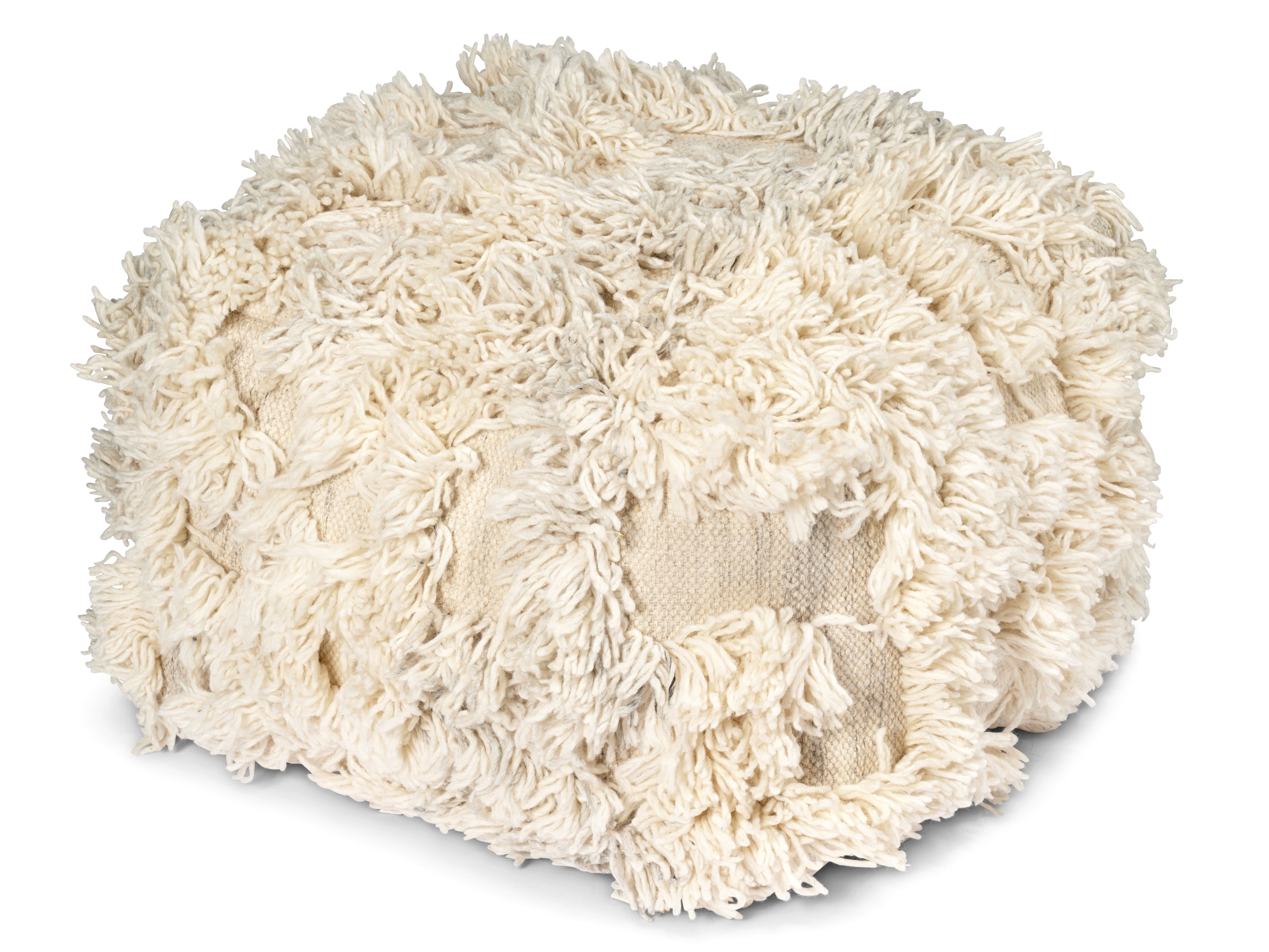 Poef Rio Ivory/Melange