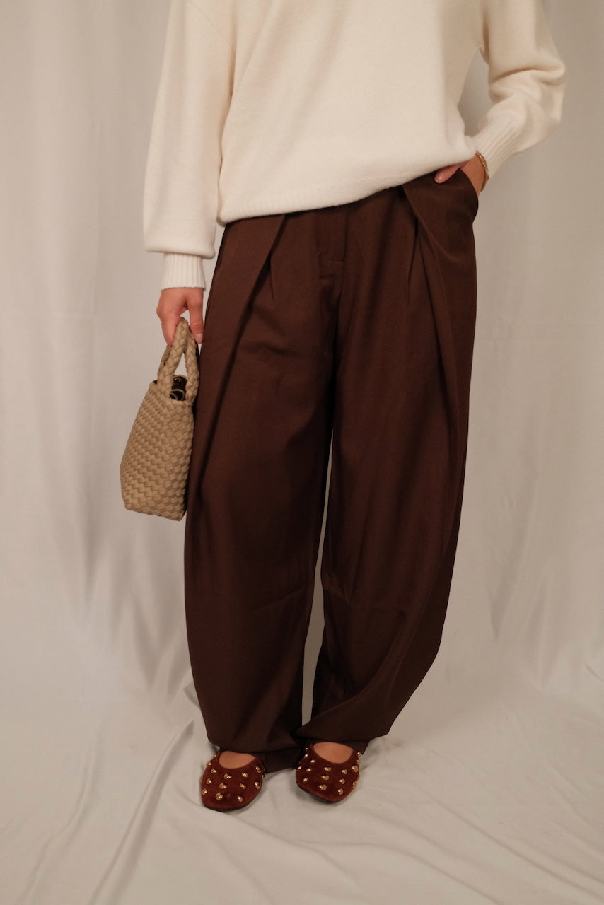 Broek Quinn Bruin