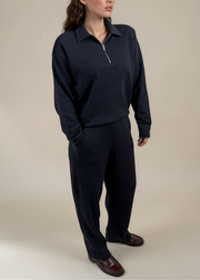 Pantalon Liora Blauw