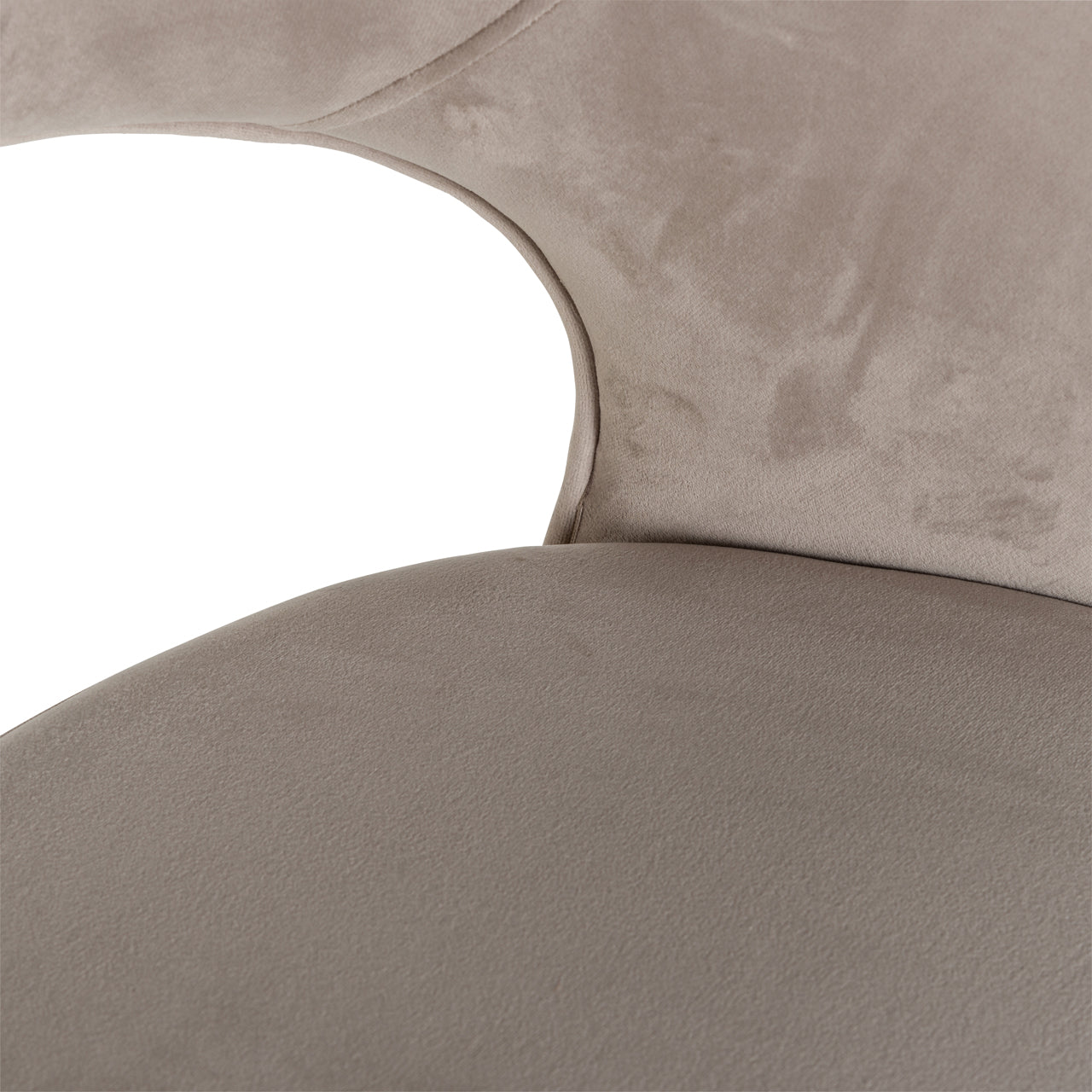 Barstoel Savoy khaki velvet