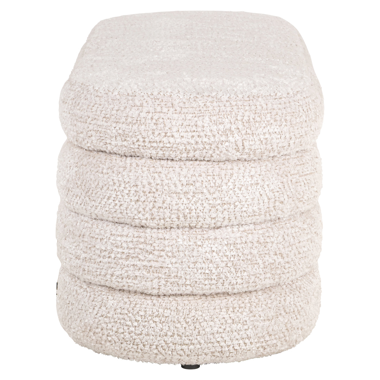 Poef & Voetenbank Camile lovely cream