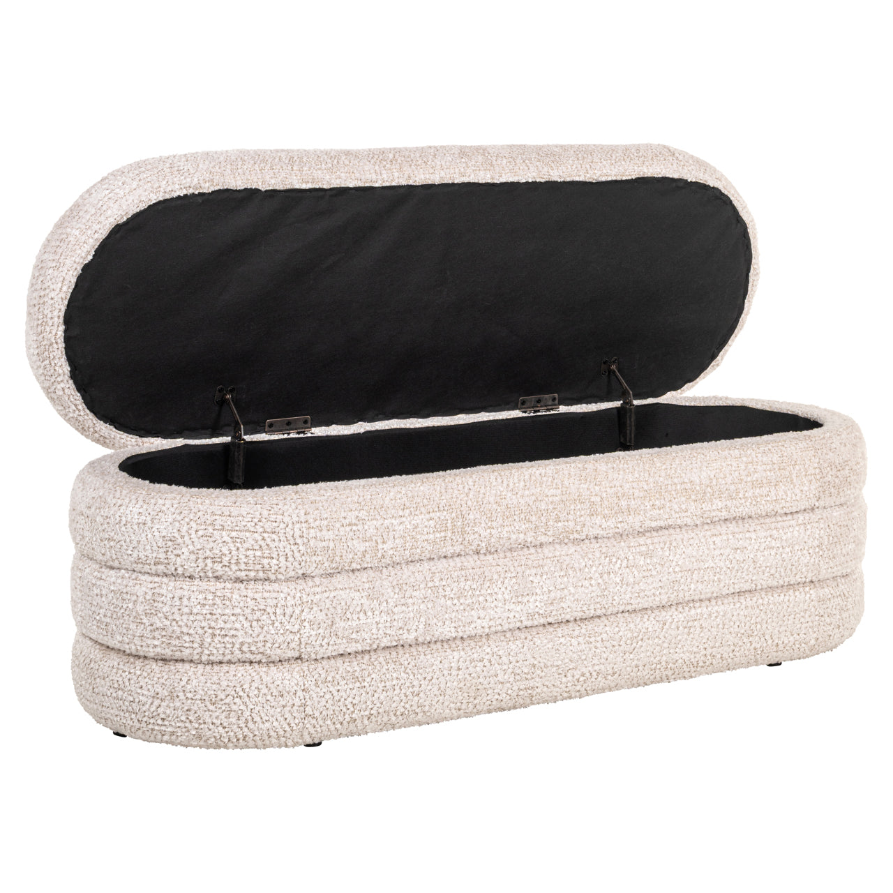 Poef & Voetenbank Camile lovely cream