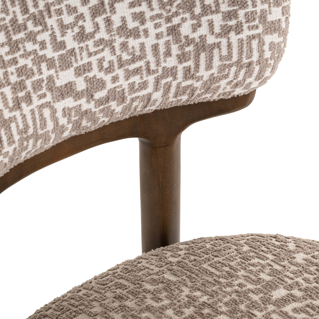 Eetkamerstoel Basker natural geo Set of 2