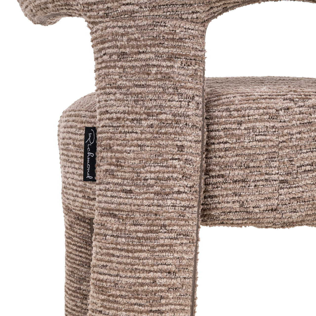 Eetkamerstoel Nerio mocca linear