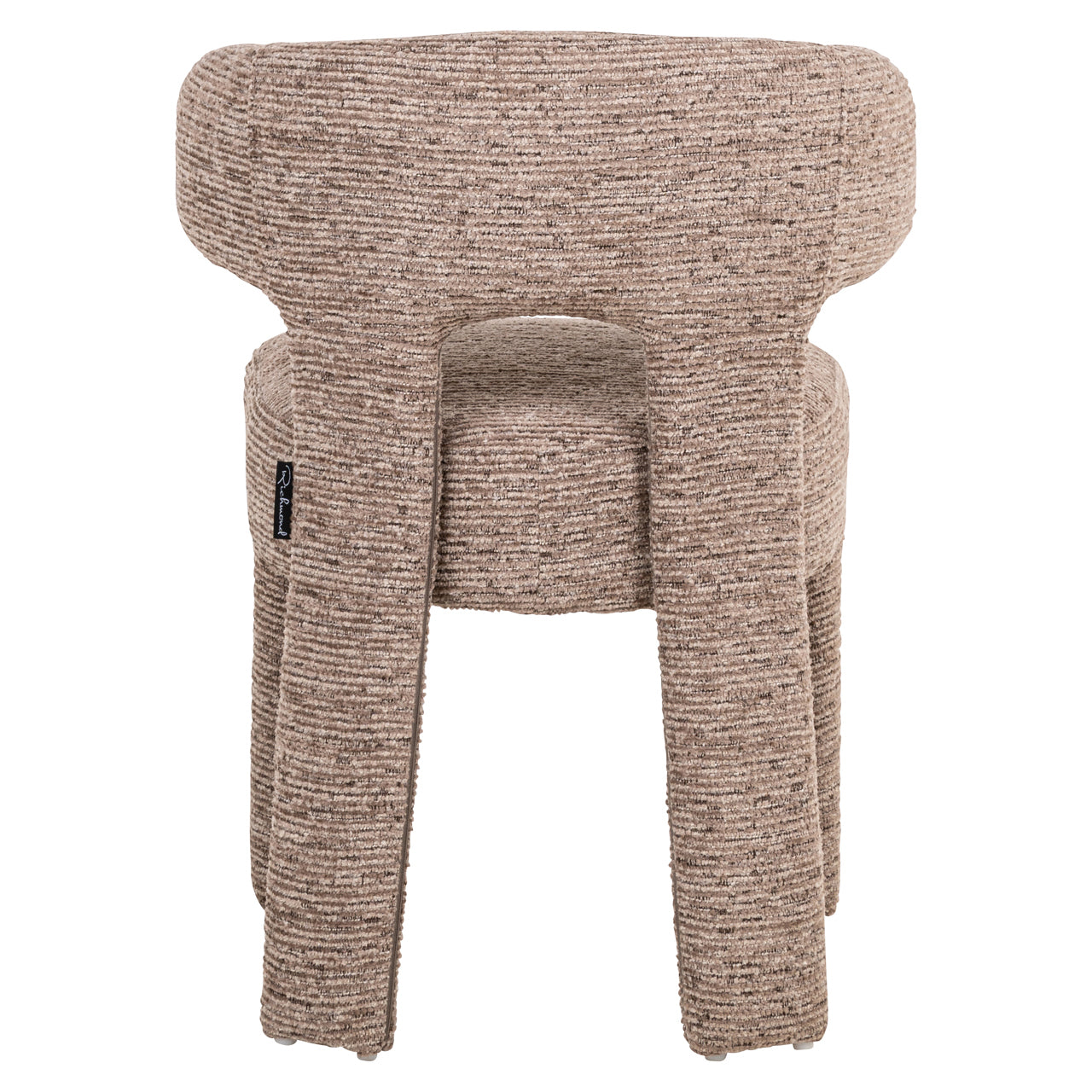 Eetkamerstoel Nerio mocca linear