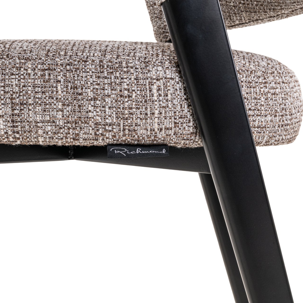 Eetkamerstoel Zeno earth tweed