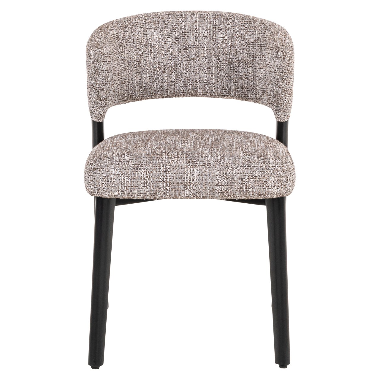 Eetkamerstoel Zeno earth tweed