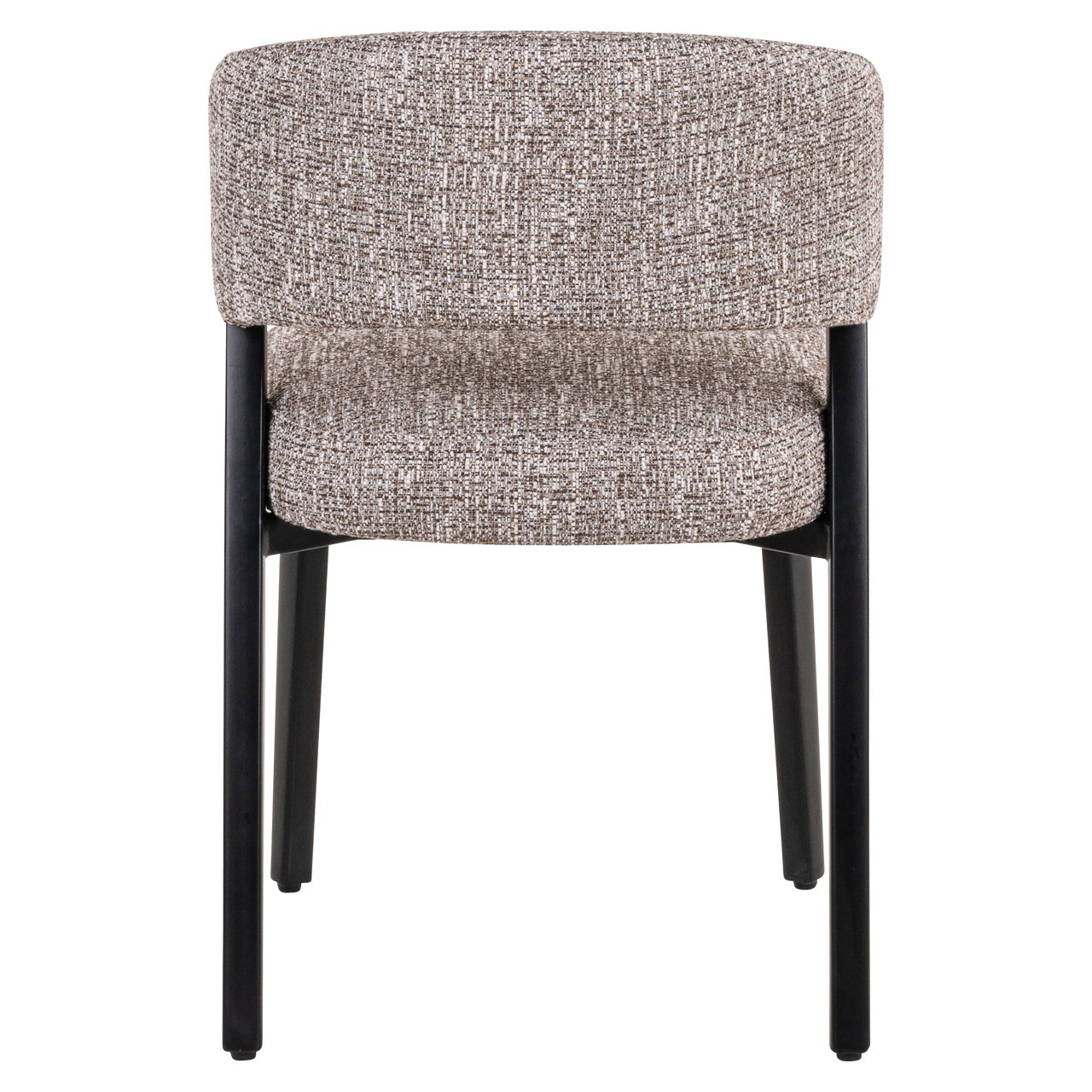 Eetkamerstoel Zeno earth tweed