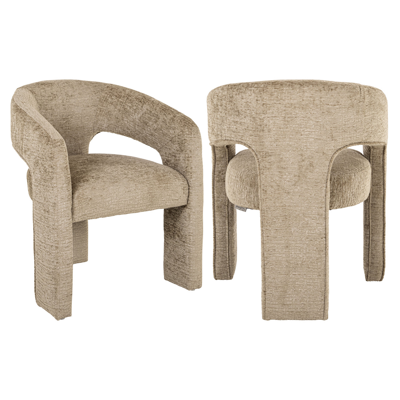 Chair Belle desert fusion fire retardant (FR-Fusion 109 desert)
