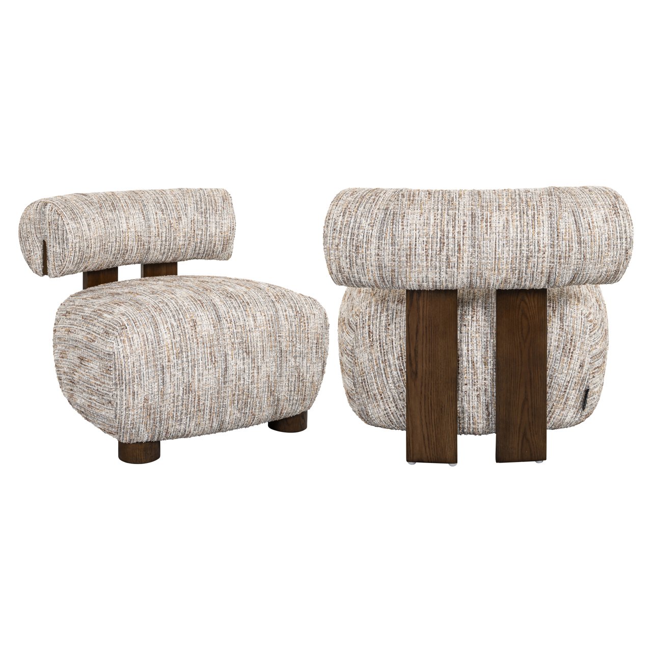 Fauteuil Arabella greige coco