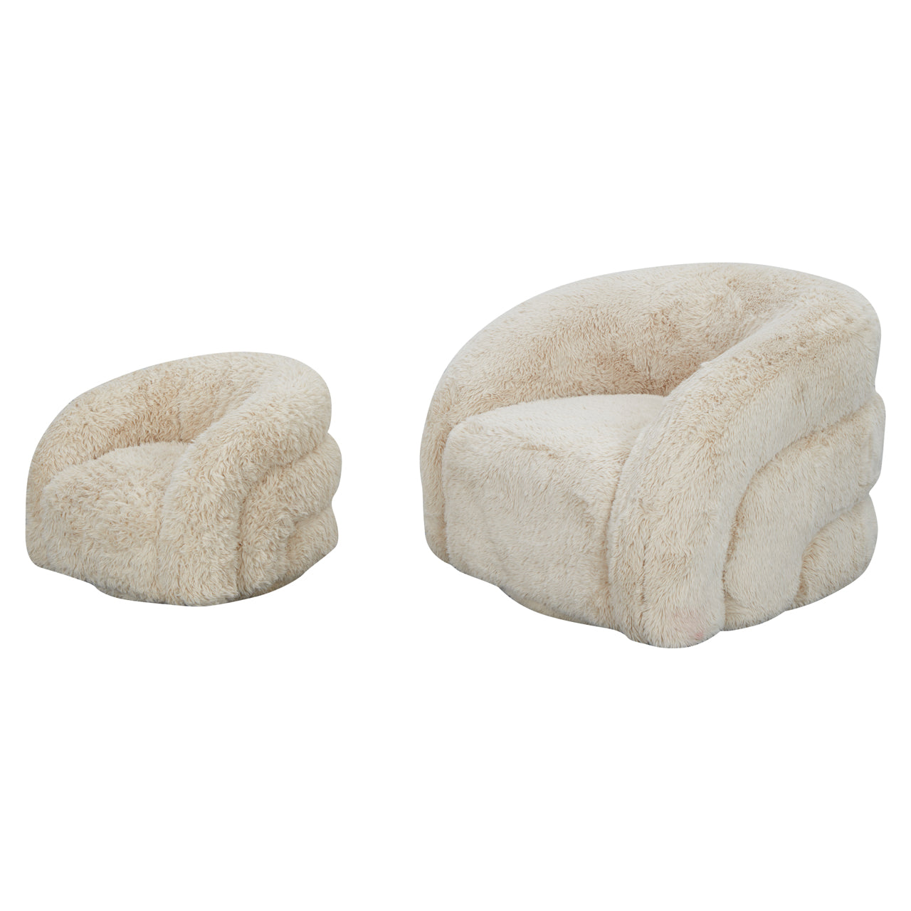 swivel armchair Lenny kids (Yakety Yak Sand)