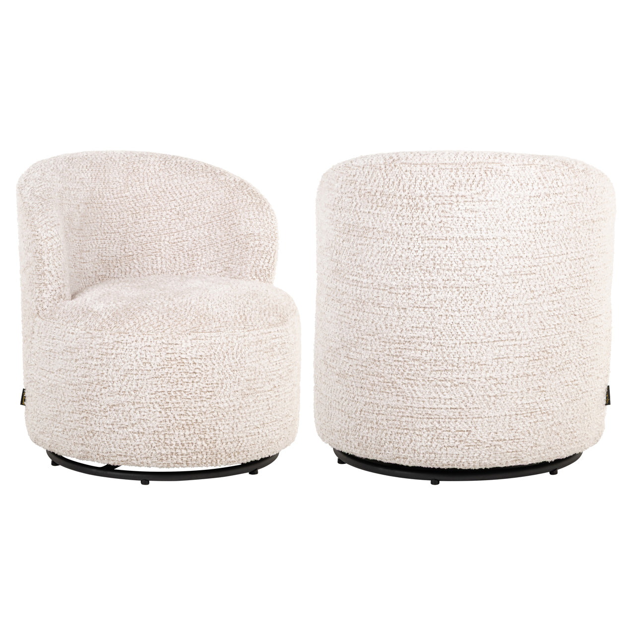 Swivel chair kids Jackie lovely cream (Be Lovely 11 Cream)