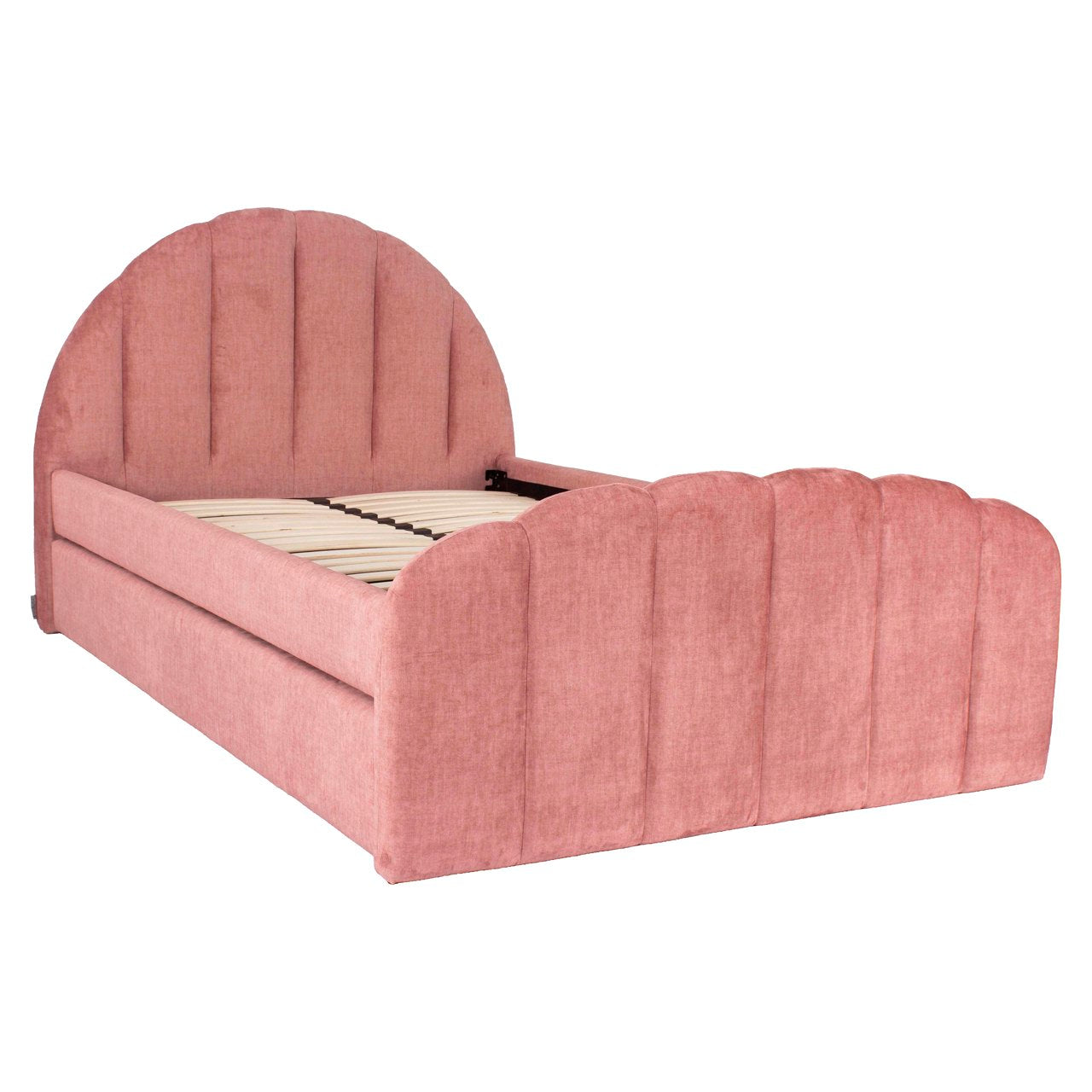 Bed Pixie rosewood jewel 120x200 with pull-out bed