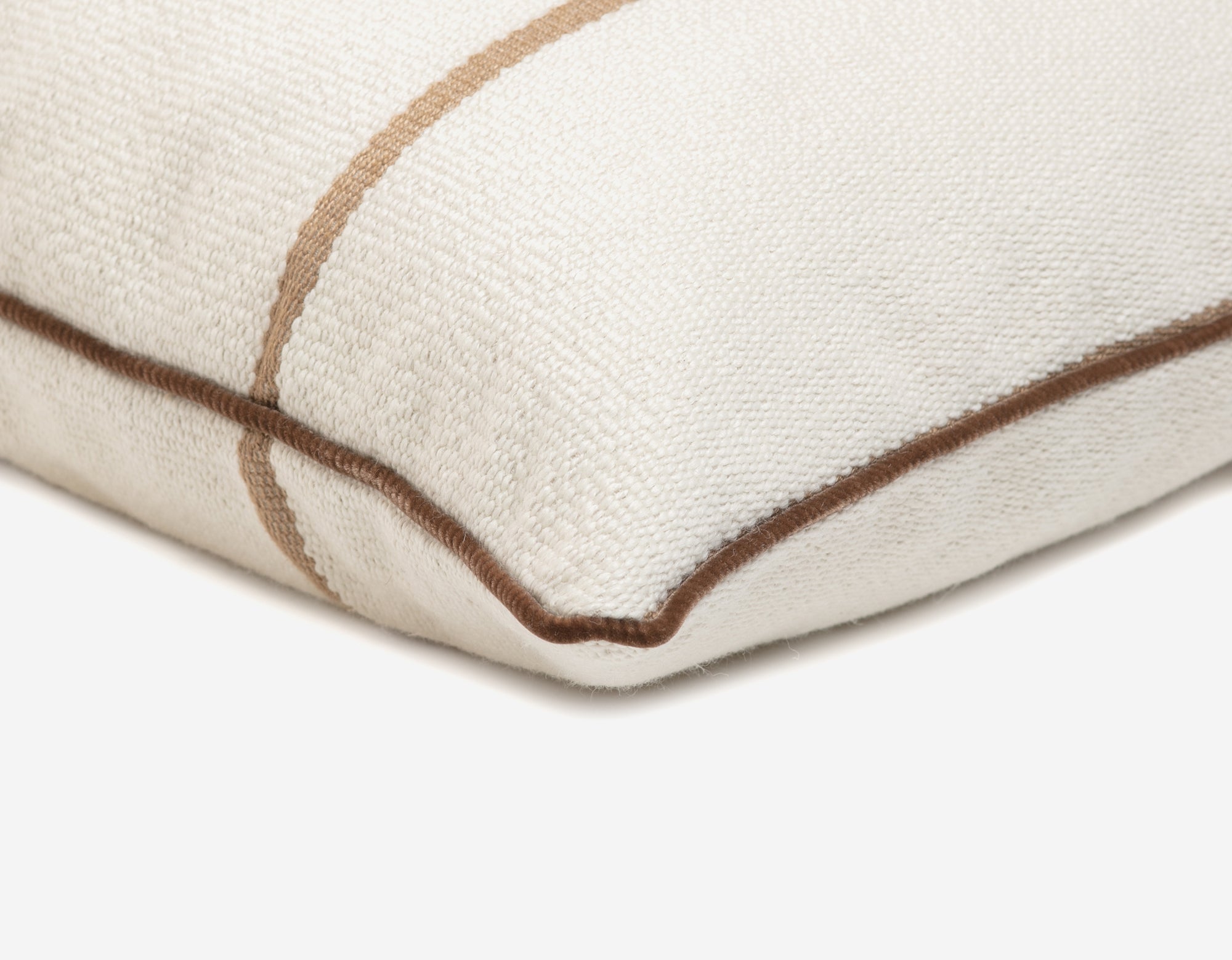 LDE cushion Sasetta Panna Noce 50X50 