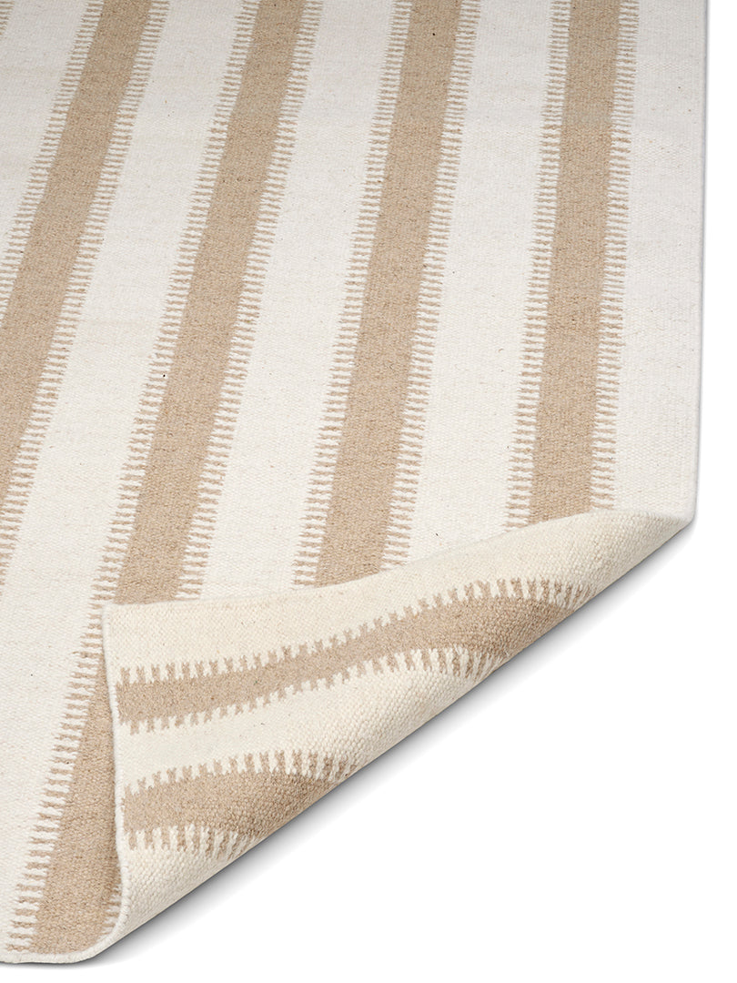 Vloerkleed Stripes 200x300 Off white/ naturel
