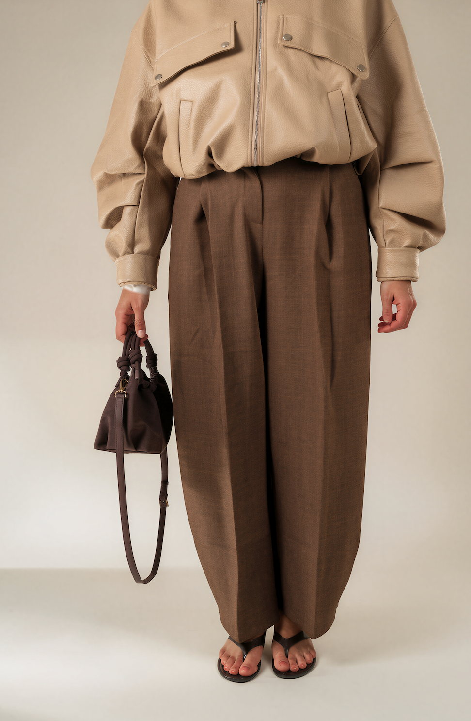 Broek Maron bruin