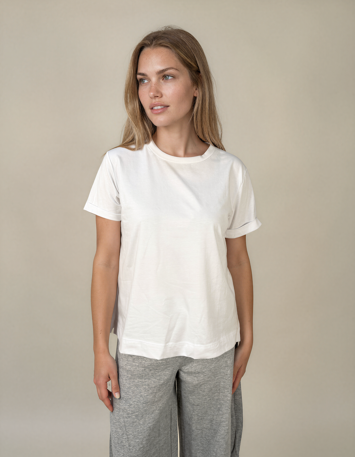 T-shirt Elara wit