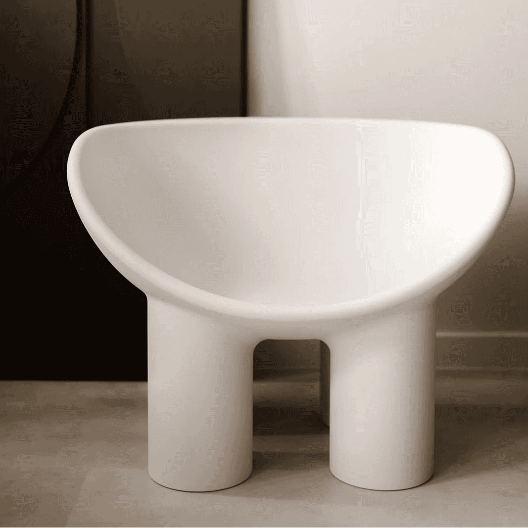 Fauteuil Roly Poly Wit