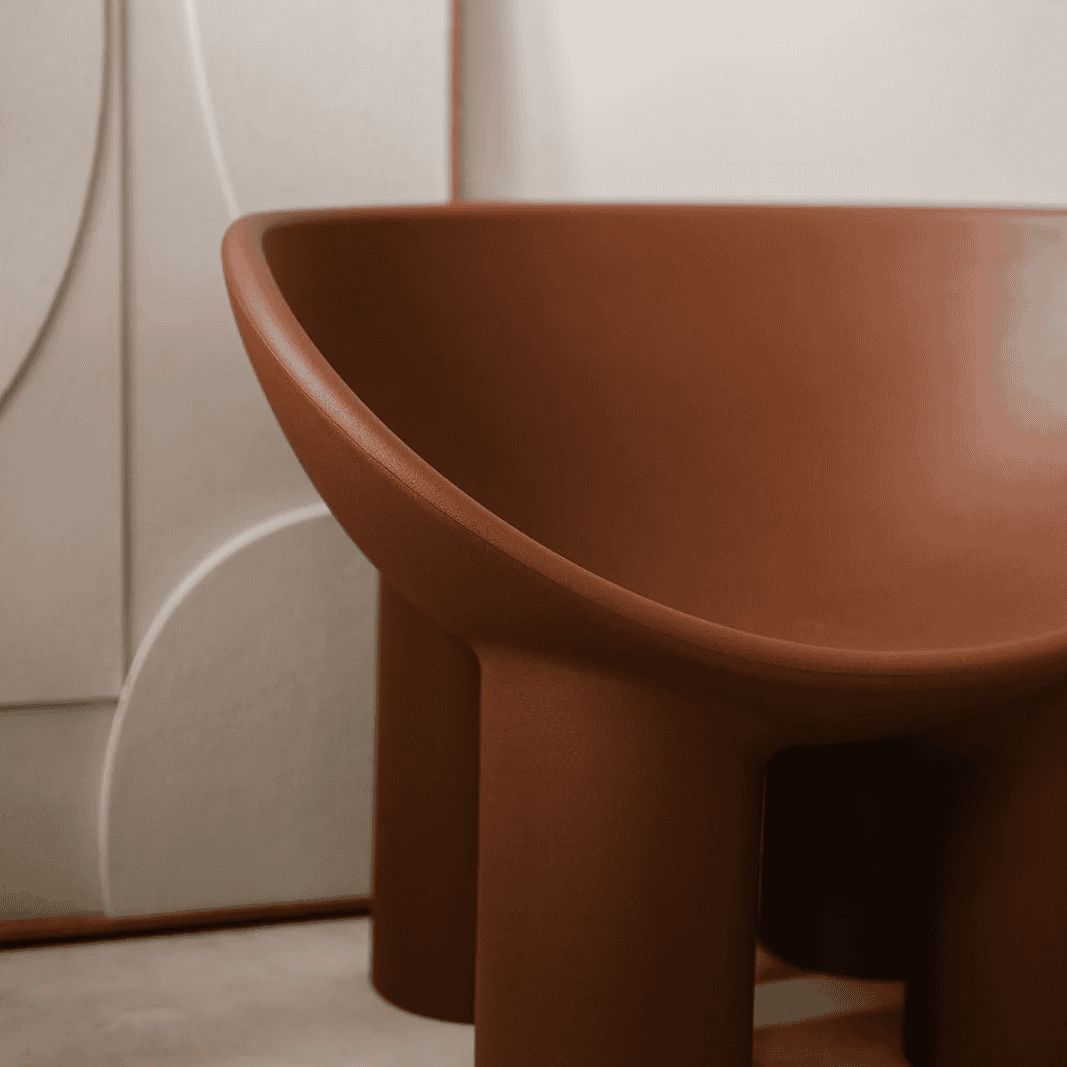 Fauteuil Roly Poly Rood