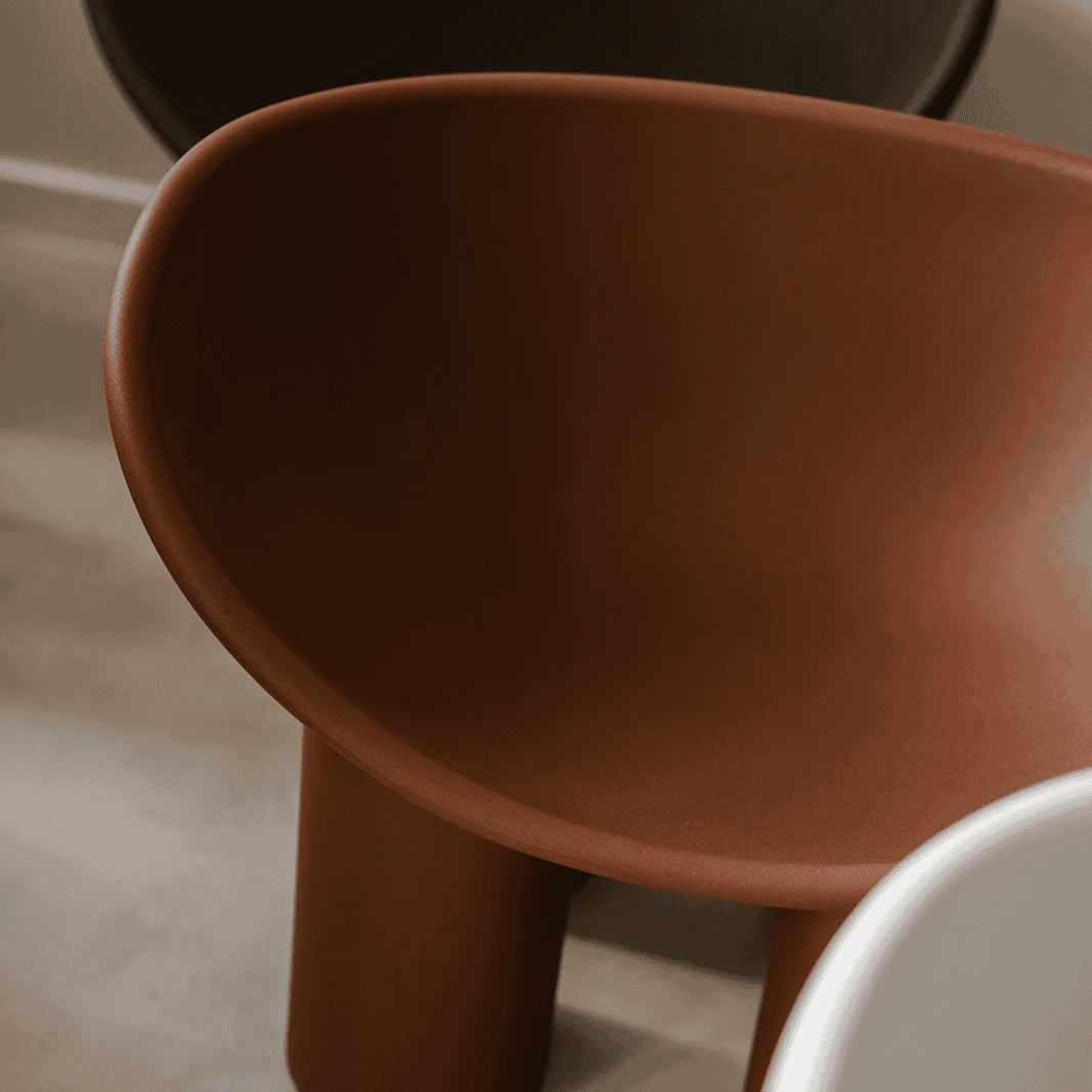 Fauteuil Roly Poly Rood