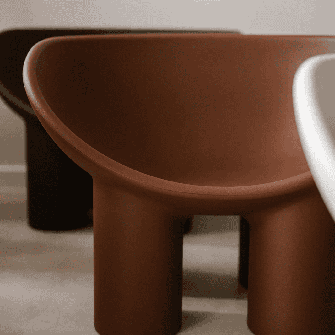 Fauteuil Roly Poly Rood