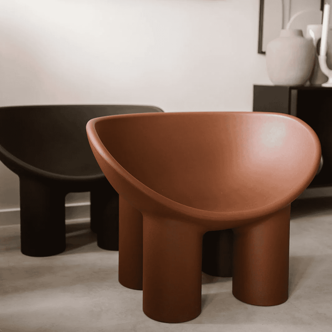 Fauteuil Roly Poly Rood