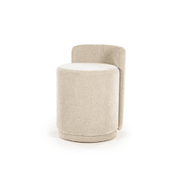 Pouf Marque - Taupe