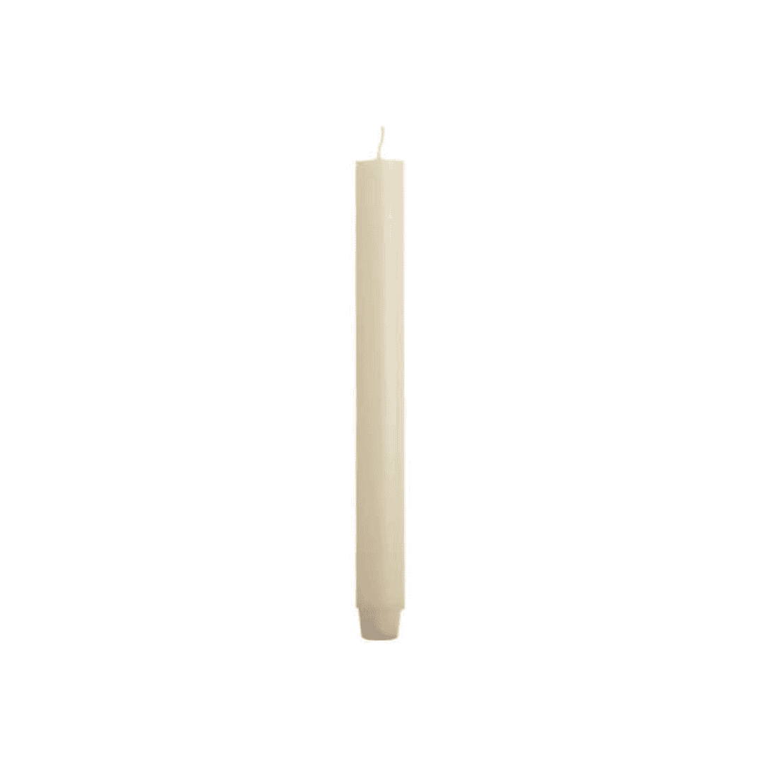 Dinner Candles Cream