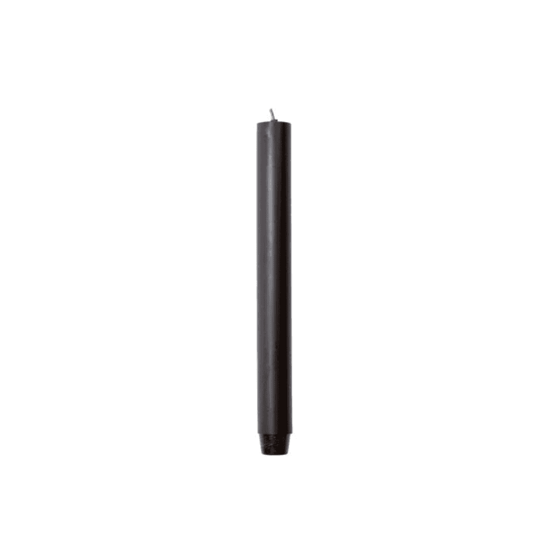 Dinner candles Dark brown