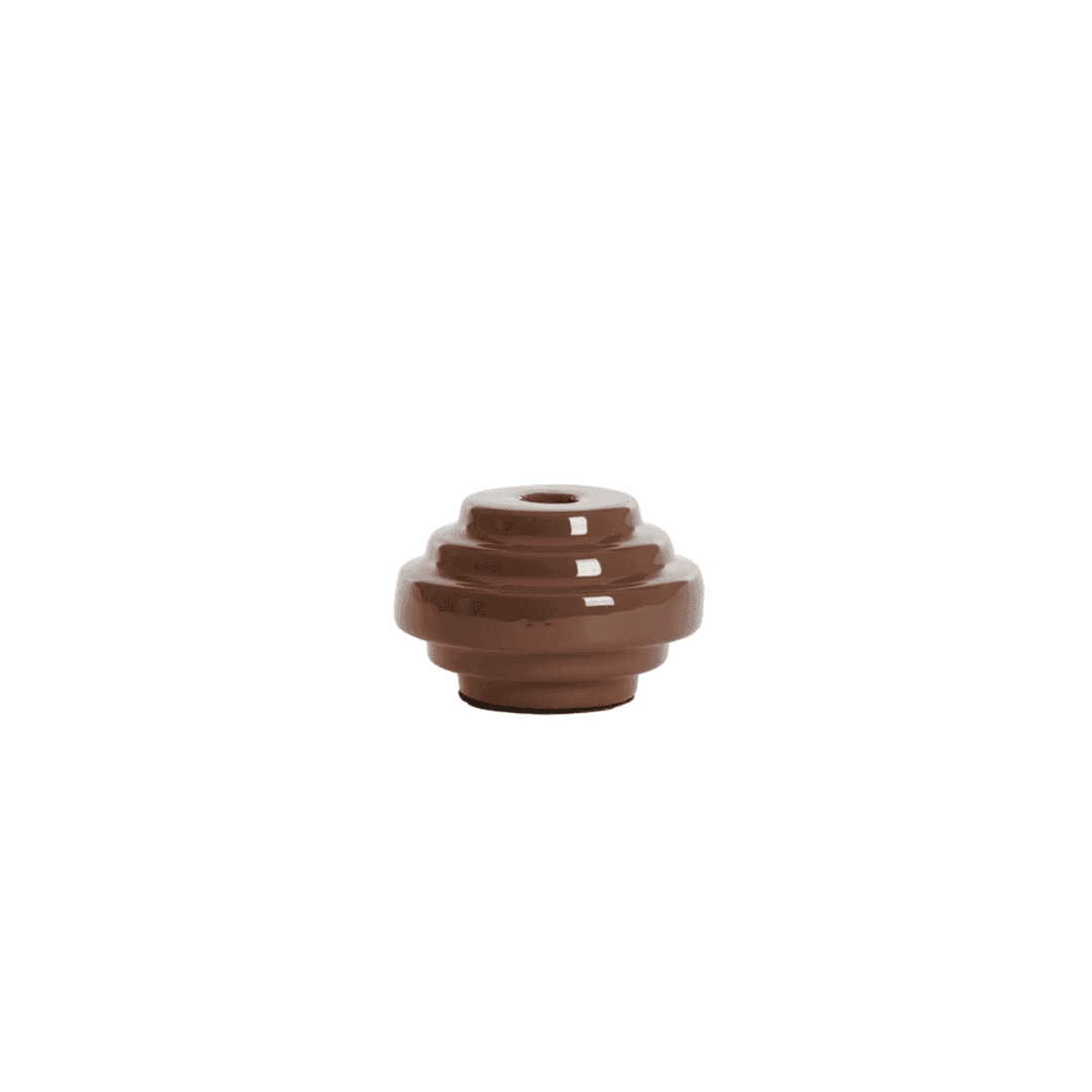 Candlestick Wanhati S - Dark brown