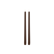 LED candle Slim Taper 2.3 x 32cm - brown