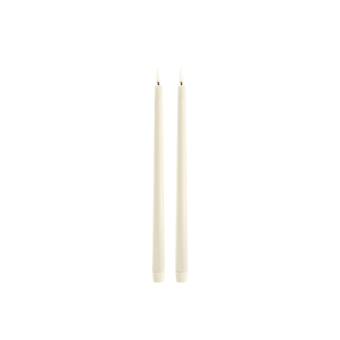LED candle Slim Taper W2.3 x H32cm vanilla